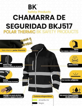 Chamarra casual Beckon impermeable con capucha para hombre