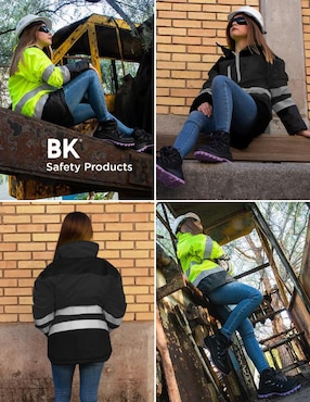 Chamarra casual Beckon impermeable con capucha para hombre