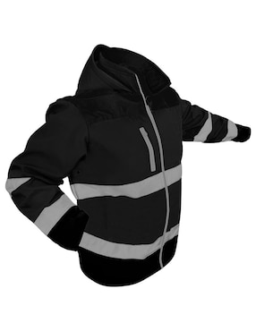 Chamarra casual Beckon impermeable con capucha para hombre
