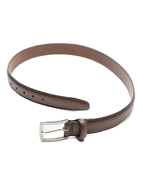 Cinturón Quirelli de piel para hombre