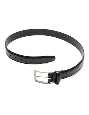 Cinturón Quirelli de piel para hombre