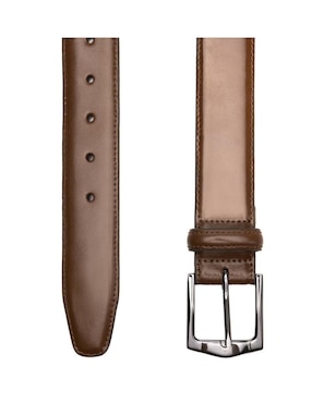 Cinturón Quirelli de piel para hombre