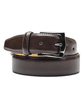 Cinturón Quirelli de piel para hombre