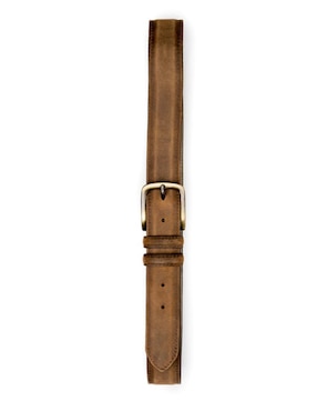 Cinturón Quirelli de piel para hombre