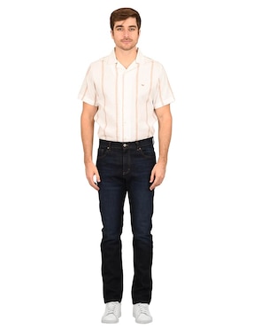 Jeans slim Ferrioni M28466 lavado obscuro para hombre
