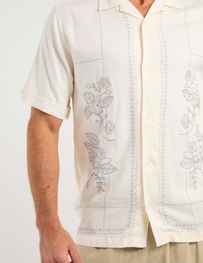 Camisa casual Cubavera manga corta para hombre