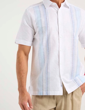 Camisa casual Cubavera manga corta para hombre