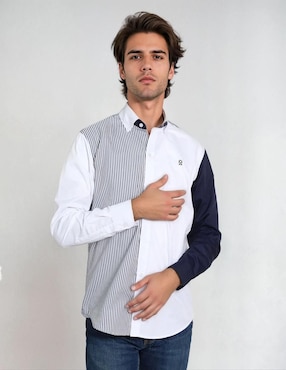 Camisa casual Muletta manga larga para hombre