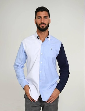 Camisa casual Muletta manga larga para hombre
