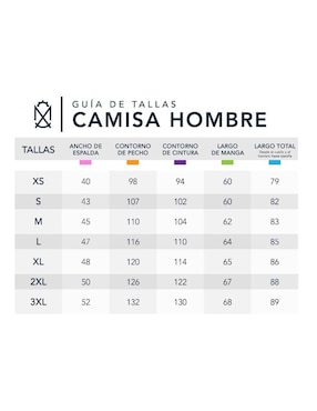 Camisa casual Muletta manga larga para hombre