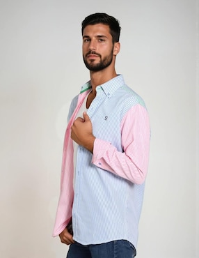 Camisa casual Muletta manga larga para hombre