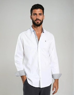 Camisa casual Muletta manga larga para hombre