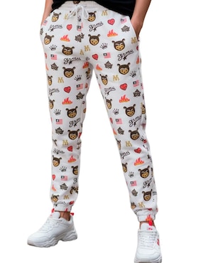 Pants regular Grimey con agujeta para hombre