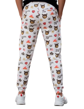 Pants regular Grimey con agujeta para hombre