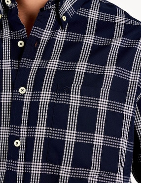 Camisa casual Cavalatti manga corta para hombre