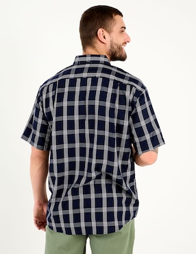 Camisa casual Cavalatti manga corta para hombre