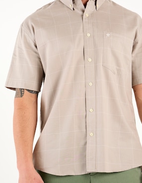 Camisa casual Cavalatti manga corta para hombre