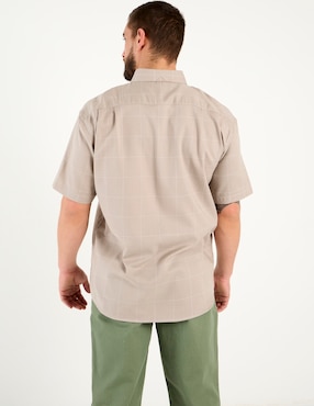 Camisa casual Cavalatti manga corta para hombre