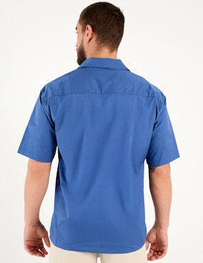 Camisa casual Cavalatti de algodón manga corta para hombre