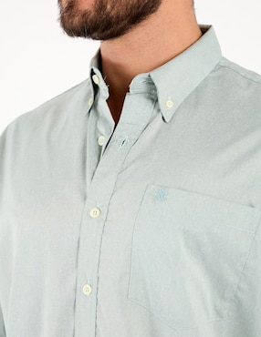 Camisa casual Cavalatti manga larga para hombre