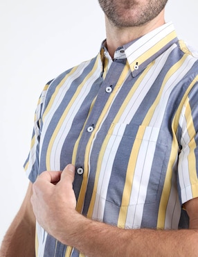 Camisa casual Regent Street manga corta para hombre