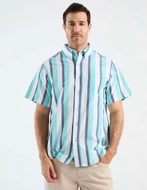 Camisa casual Regent Street manga corta para hombre