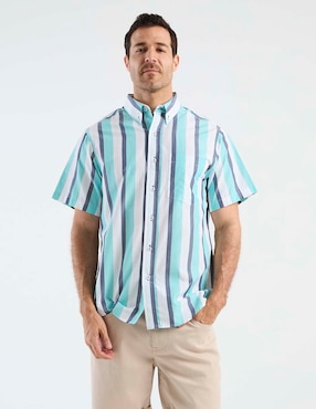 Camisa casual Regent Street manga corta para hombre