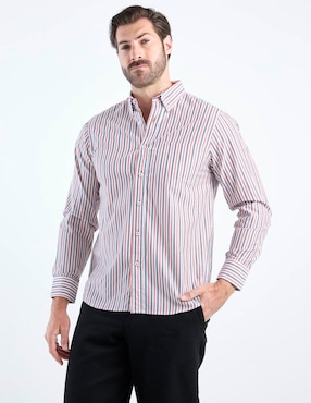 Camisa casual Regent Street de algodón para hombre