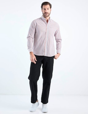 Camisa casual Regent Street de algodón para hombre