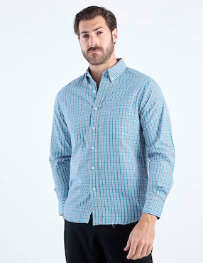 Camisa casual Regent Street manga larga para hombre