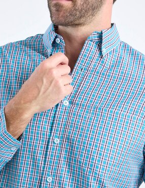 Camisa casual Regent Street manga larga para hombre