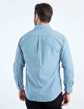 Camisa casual Regent Street manga larga para hombre