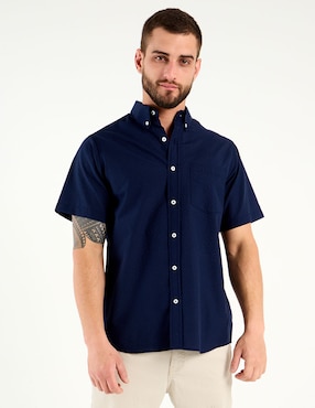 Camisa casual Regent Street manga corta para hombre
