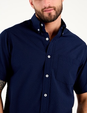 Camisa casual Regent Street manga corta para hombre
