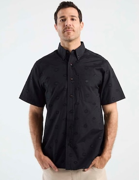 Camisa casual regent street manga corta para hombre