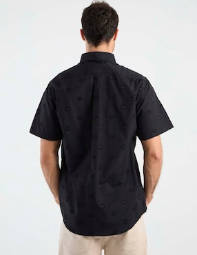 Camisa casual regent street manga corta para hombre