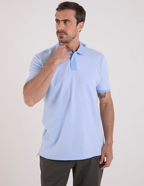 Playera tipo polo JBE para hombre