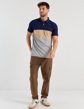 Playera tipo polo regent street para hombre