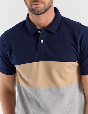 Playera tipo polo regent street para hombre
