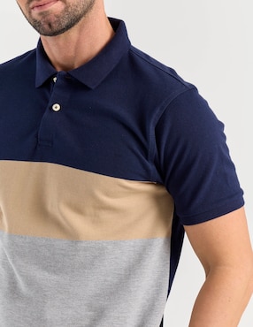 Playera tipo polo regent street para hombre