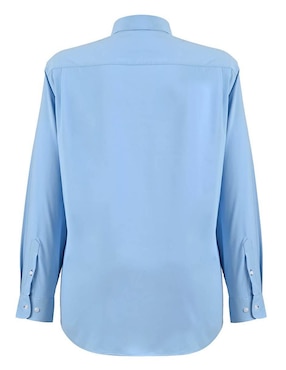 Camisa de vestir Michel Blanc manga larga para hombre