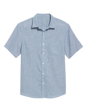 Camisa casual Old Navy de algodón manga corta para hombre