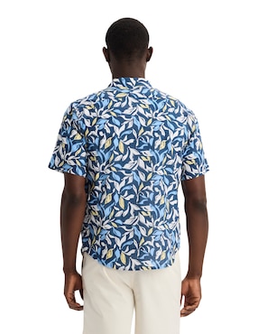 Camisa casual Dockers de algodón manga corta para hombre