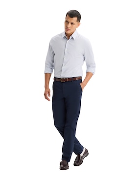 Camisa casual Dockers de algodón manga larga para hombre