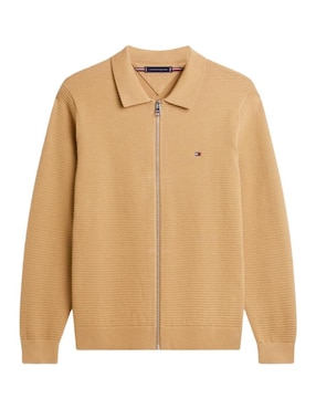 Suéter Tommy Hilfiger cuello polo para hombre