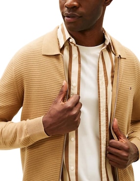 Suéter Tommy Hilfiger cuello polo para hombre