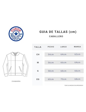 Chamarra casual Furor con bolsillos para hombre
