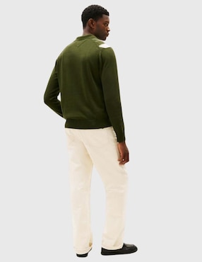 Suéter Tommy Hilfiger cuello polo para hombre
