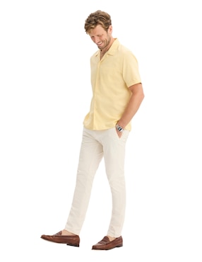 Camisa casual Dockers de algodón manga corta para hombre