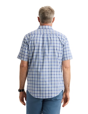 Camisa casual Dockers de algodón manga corta para hombre